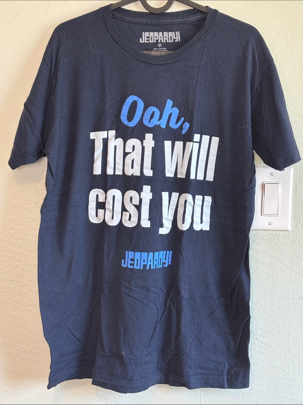 Bundle 2/$30! Jeopardy T-shirt Men’s S Women’s M 100% Cotton Funny Trivia Fan